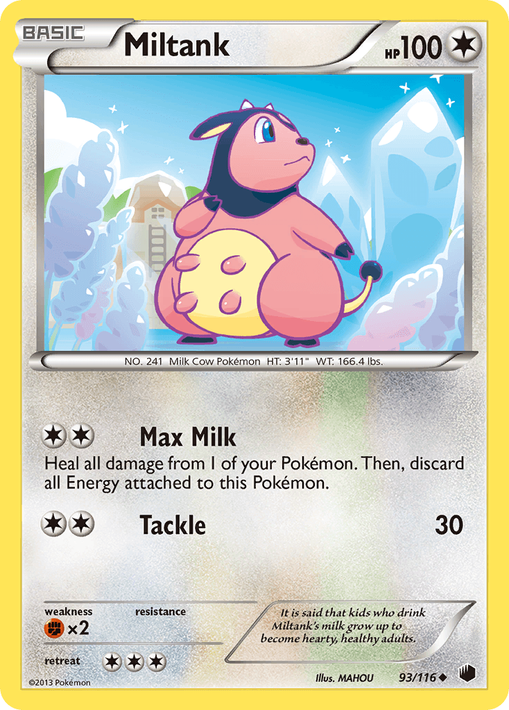 Miltank — Plasma Freeze #93
