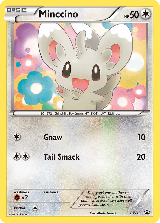 Minccino — BW Black Star Promos #BW13