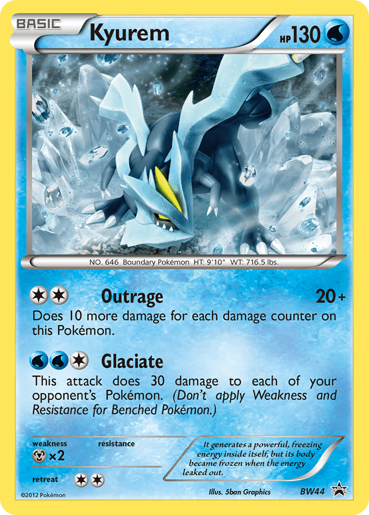 Kyurem — BW Black Star Promos #BW44