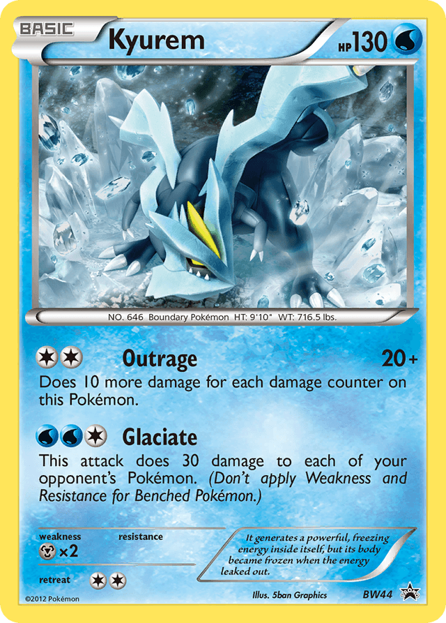 Kyurem — BW Black Star Promos #BW44