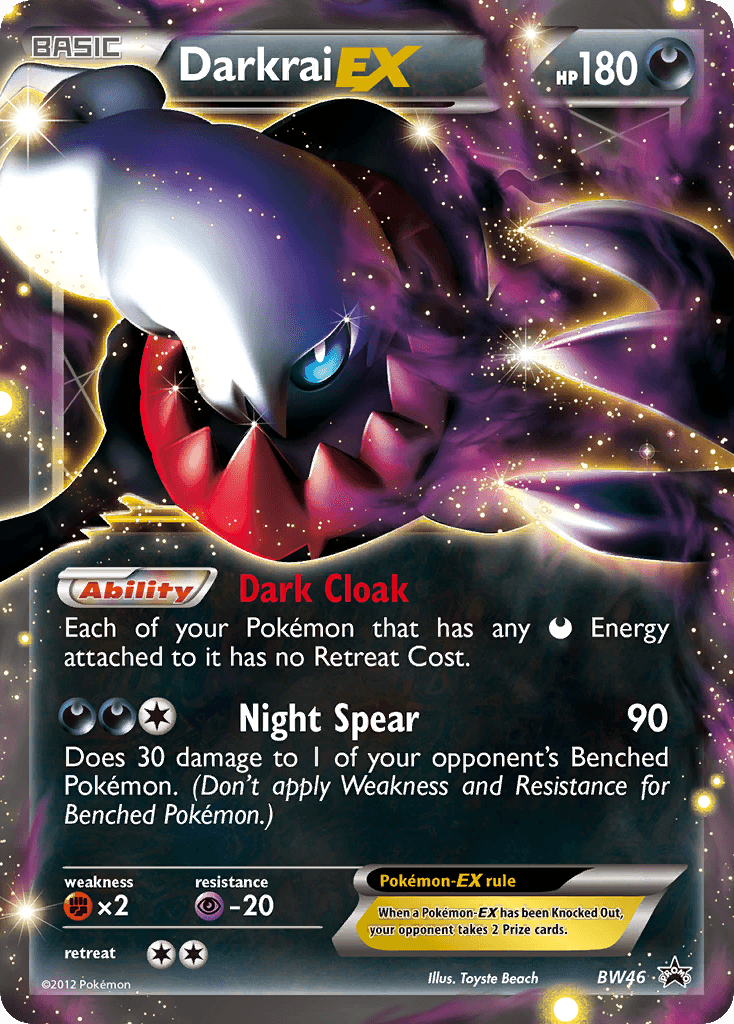 Darkrai-EX — BW Black Star Promos #BW46