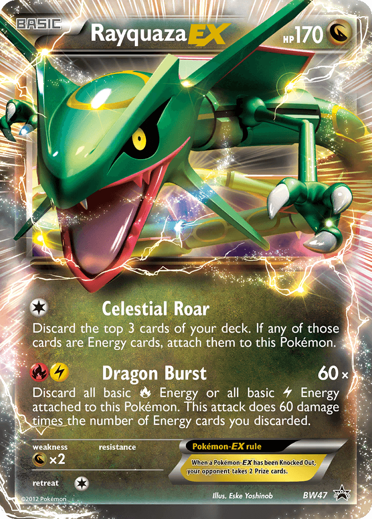 Rayquaza-EX — BW Black Star Promos #BW47