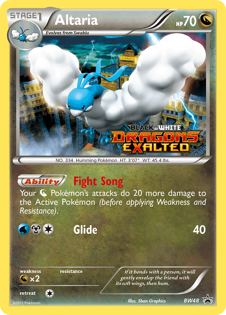 Altaria — BW Black Star Promos #BW48