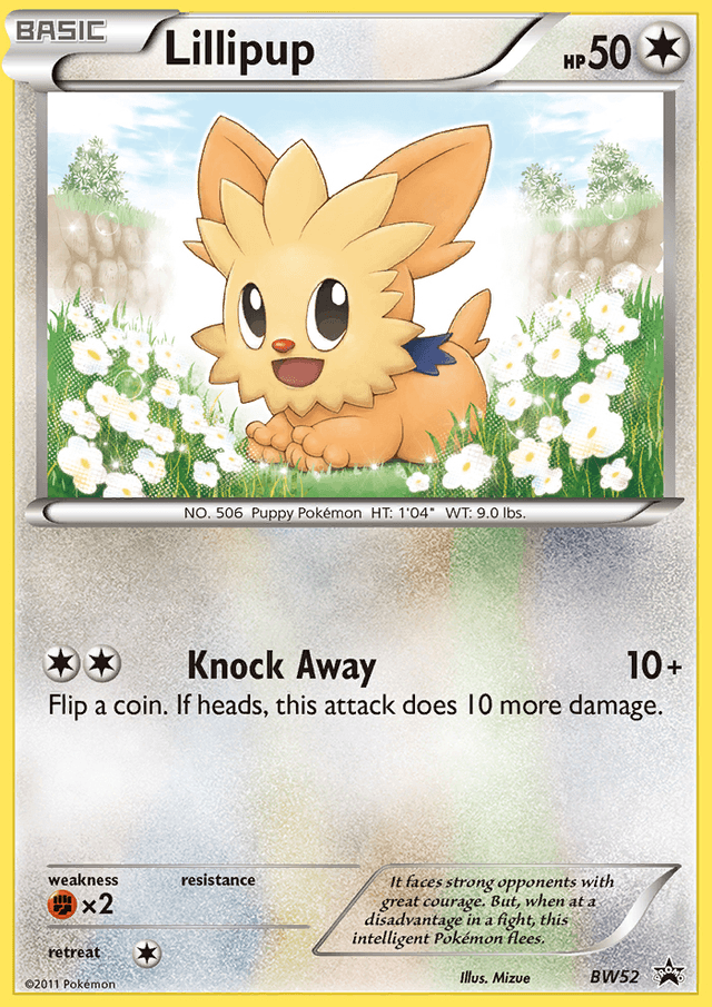 Lillipup — BW Black Star Promos #BW52