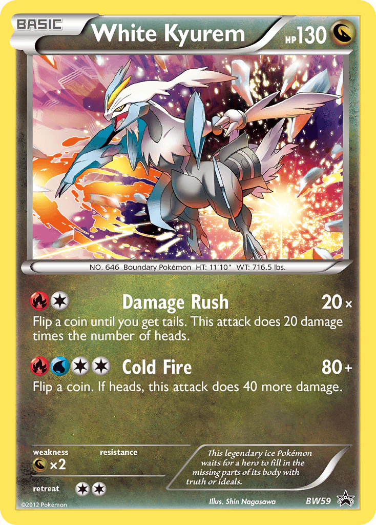 White Kyurem — BW Black Star Promos #BW59