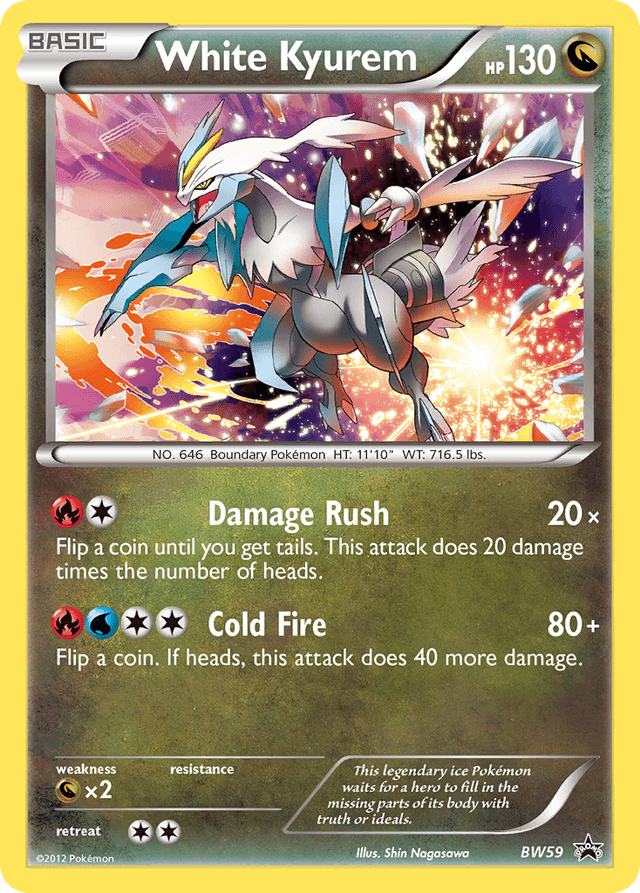 White Kyurem — BW Black Star Promos #BW59