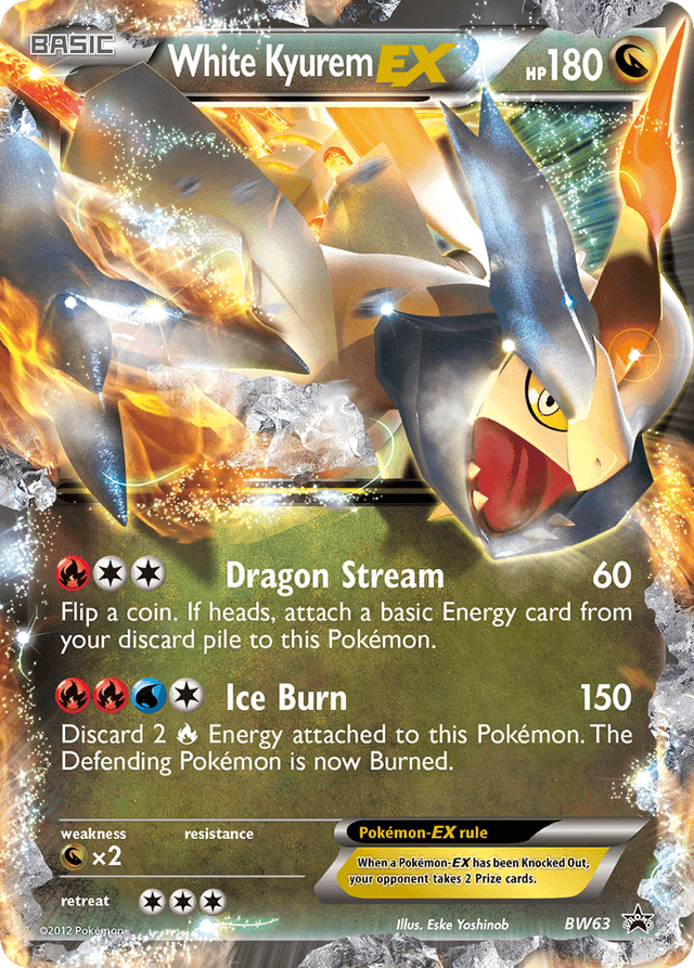 White Kyurem-EX — BW Black Star Promos #BW63