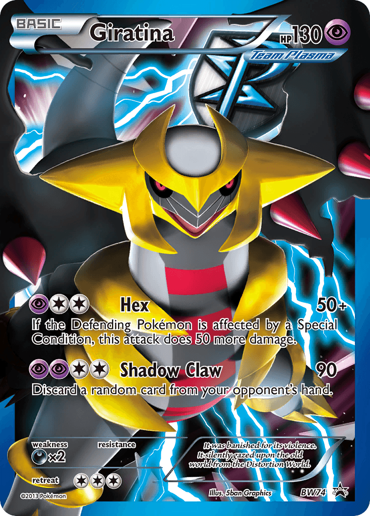 Giratina — BW Black Star Promos #BW74