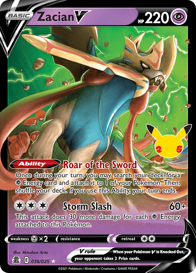 Zacian V — Celebrations #16