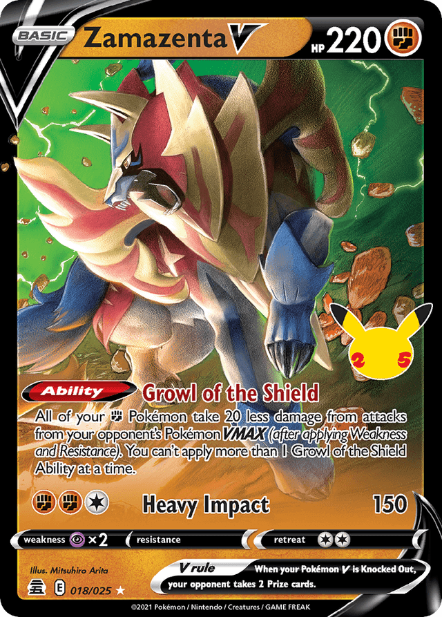 Zamazenta V — Celebrations #18