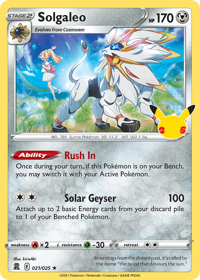 Solgaleo — Celebrations #21