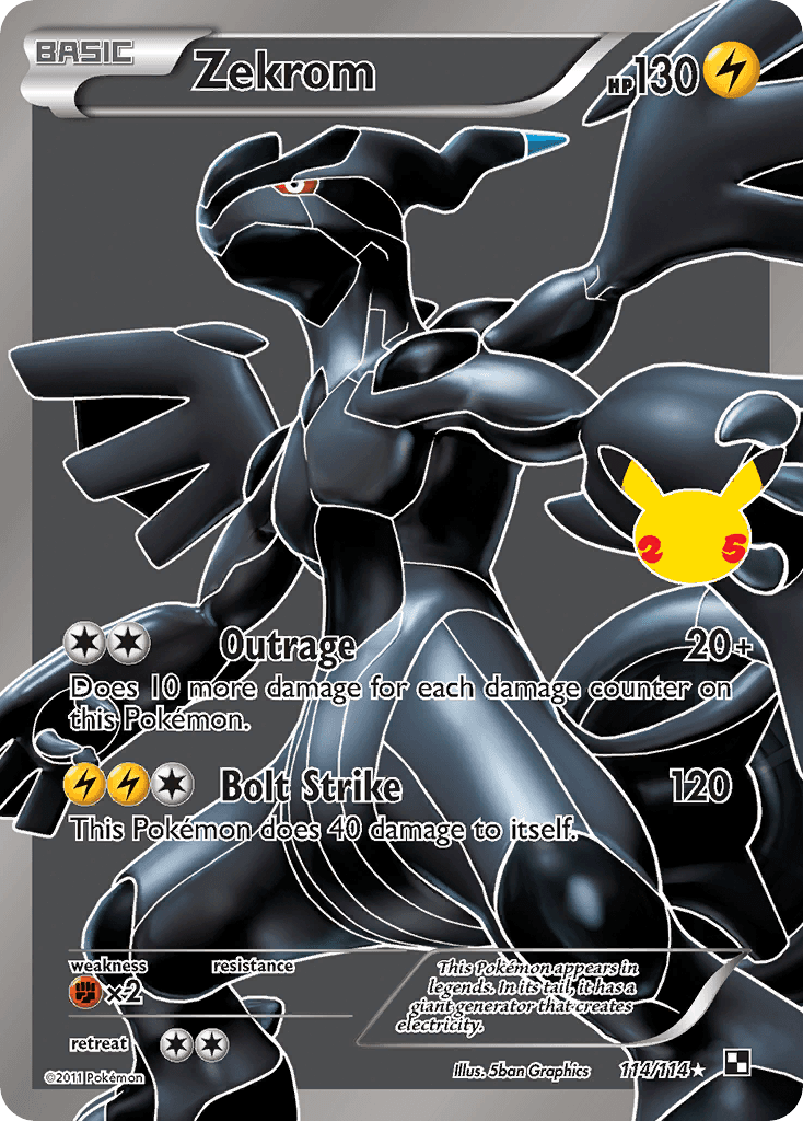 Zekrom — Celebrations: Classic Collection #114