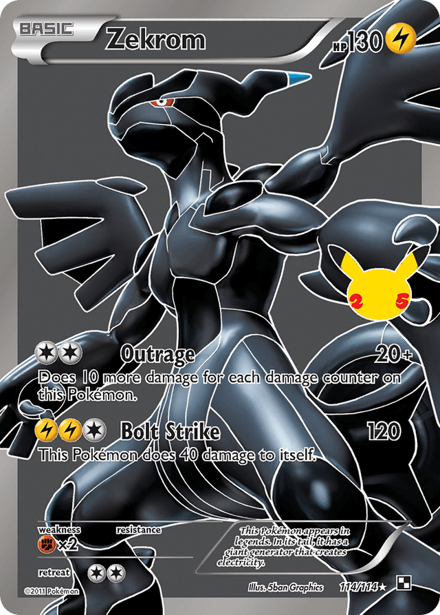 Zekrom — Celebrations: Classic Collection #114