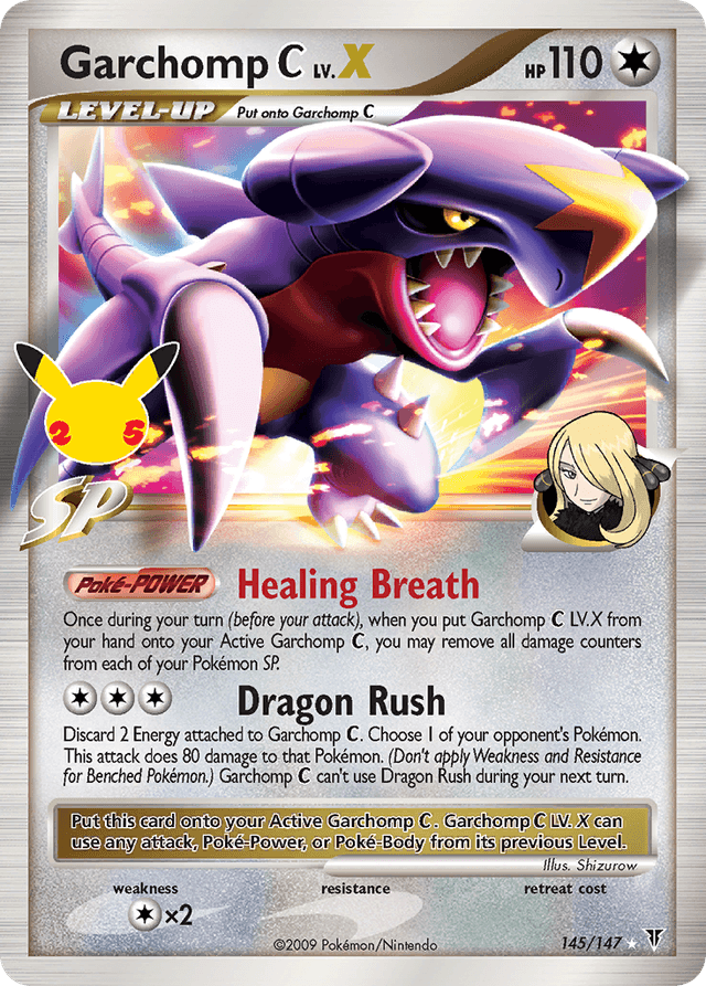 Garchomp C LV.X — Celebrations: Classic Collection #145