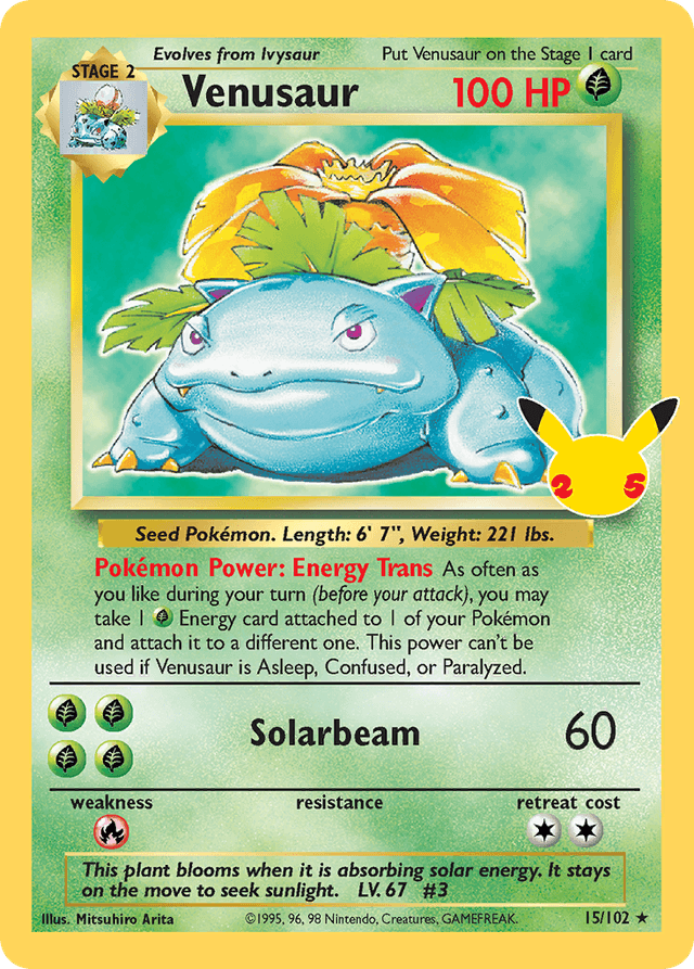 Venusaur — Celebrations: Classic Collection #15