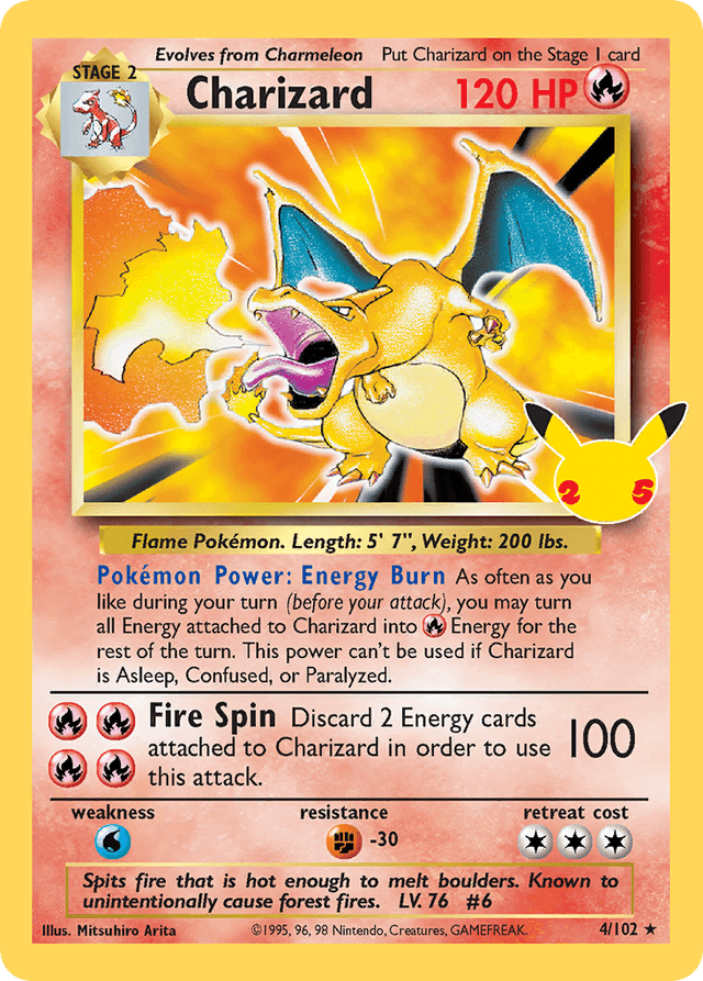 Charizard — Celebrations: Classic Collection #4