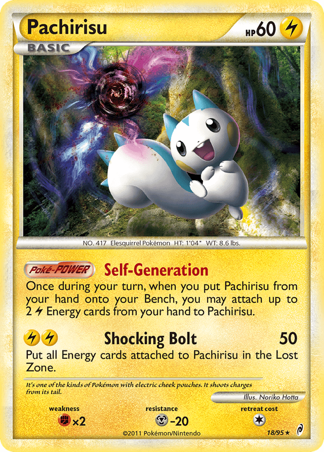 Pachirisu — Call of Legends #18