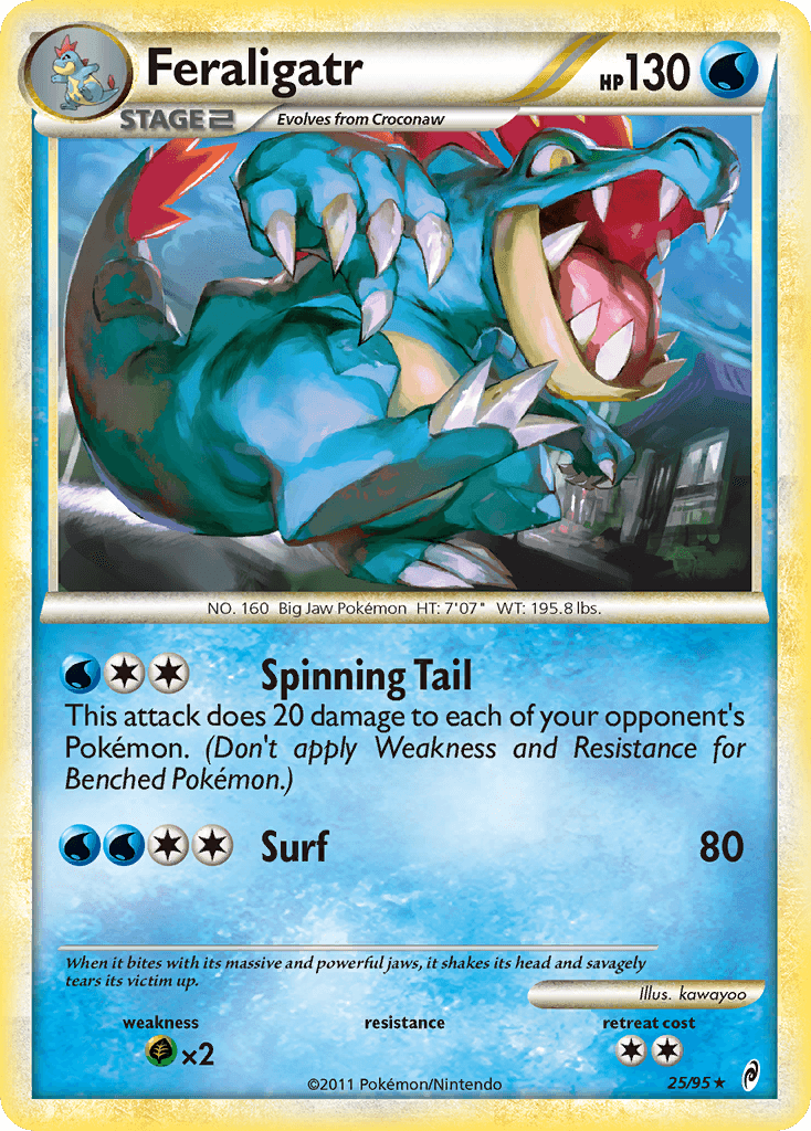 Feraligatr — Call of Legends #25