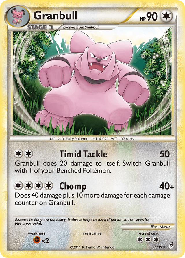 Granbull — Call of Legends #26