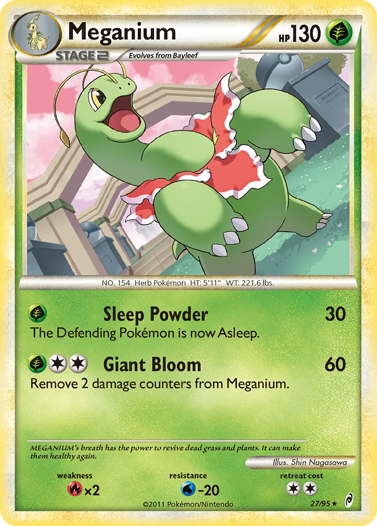 Meganium — Call of Legends #27