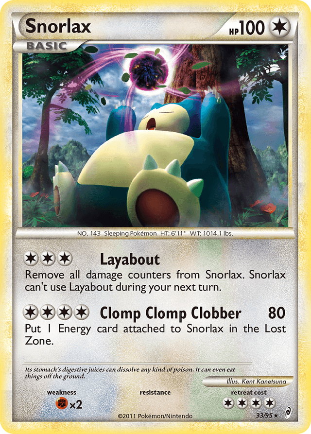 Snorlax — Call of Legends #33