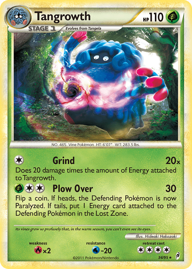 Tangrowth — Call of Legends #34
