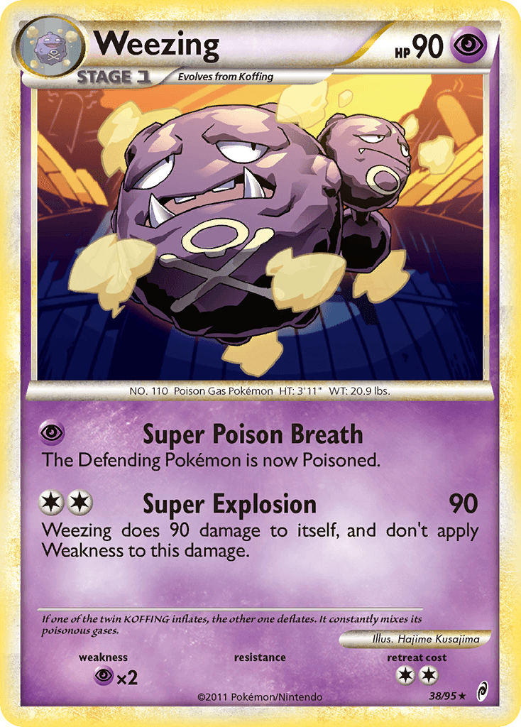 Weezing — Call of Legends #38
