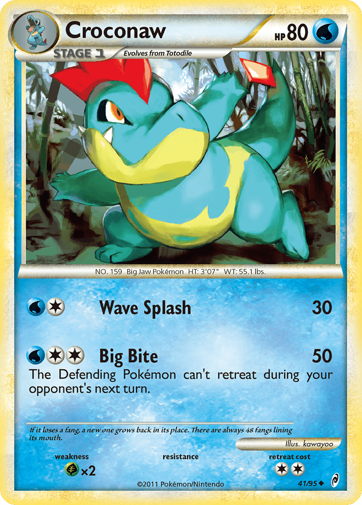Croconaw — Call of Legends #41