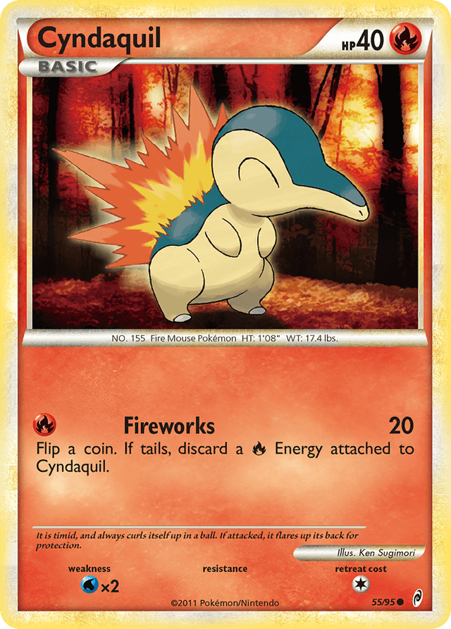 Cyndaquil — Call of Legends #55