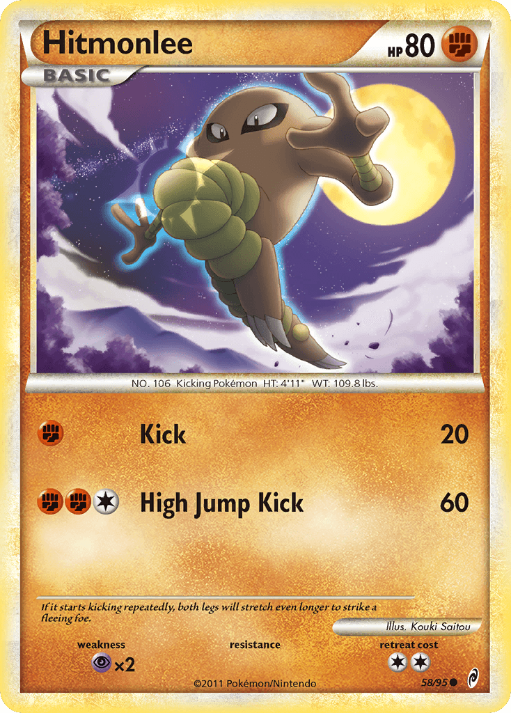 Hitmonlee — Call of Legends #58