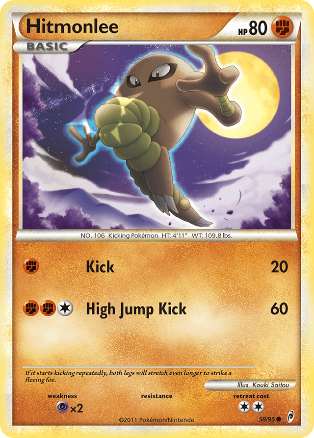 Hitmonlee — Call of Legends #58