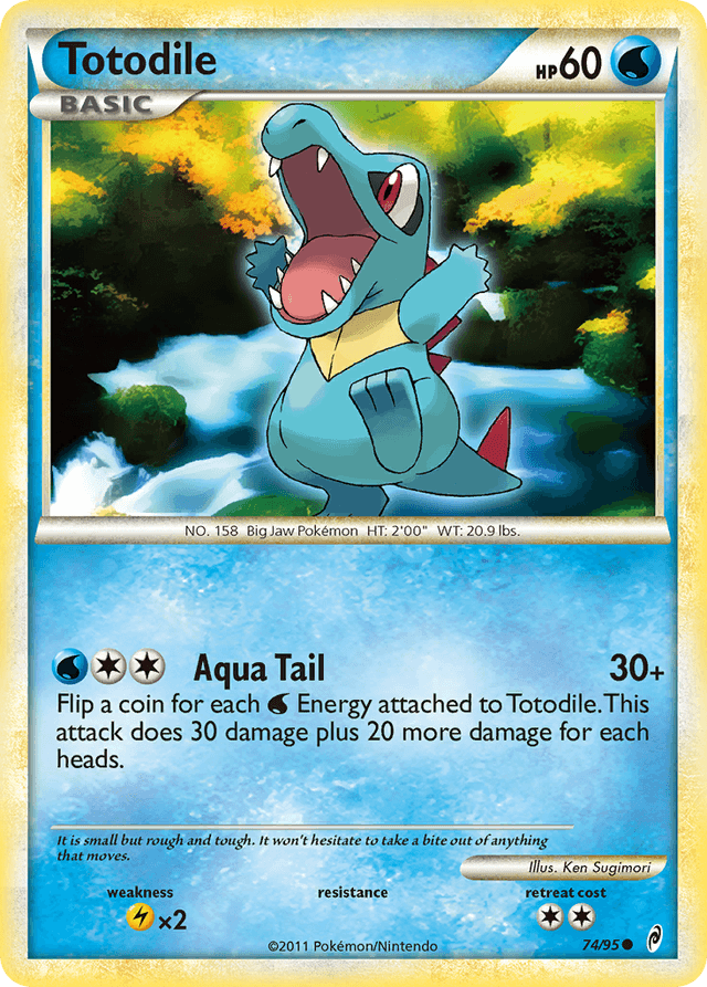 Totodile — Call of Legends #74