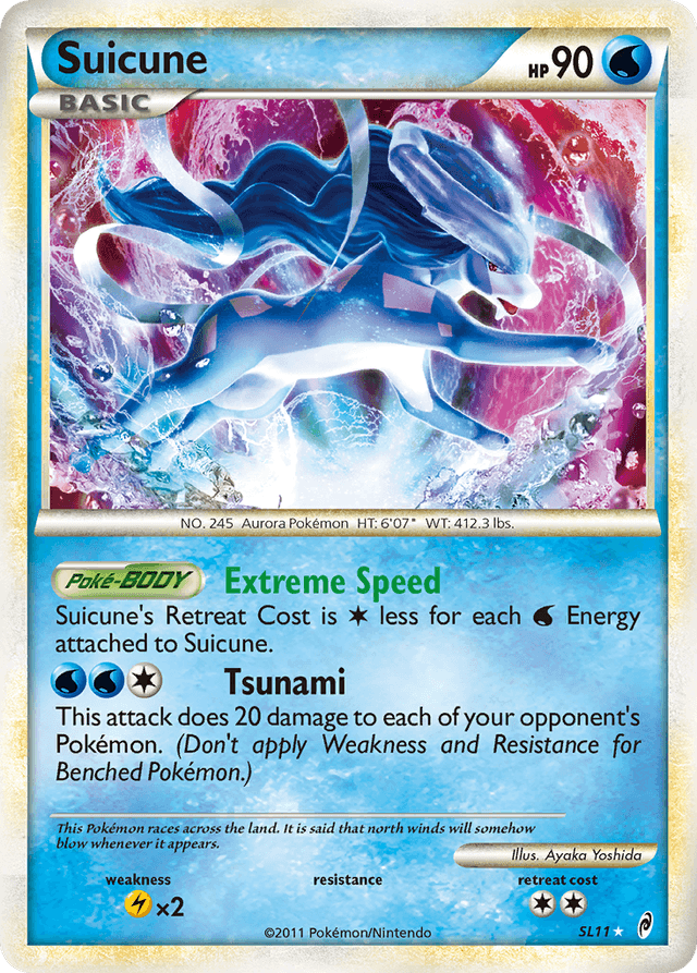 Suicune — Call of Legends #SL11