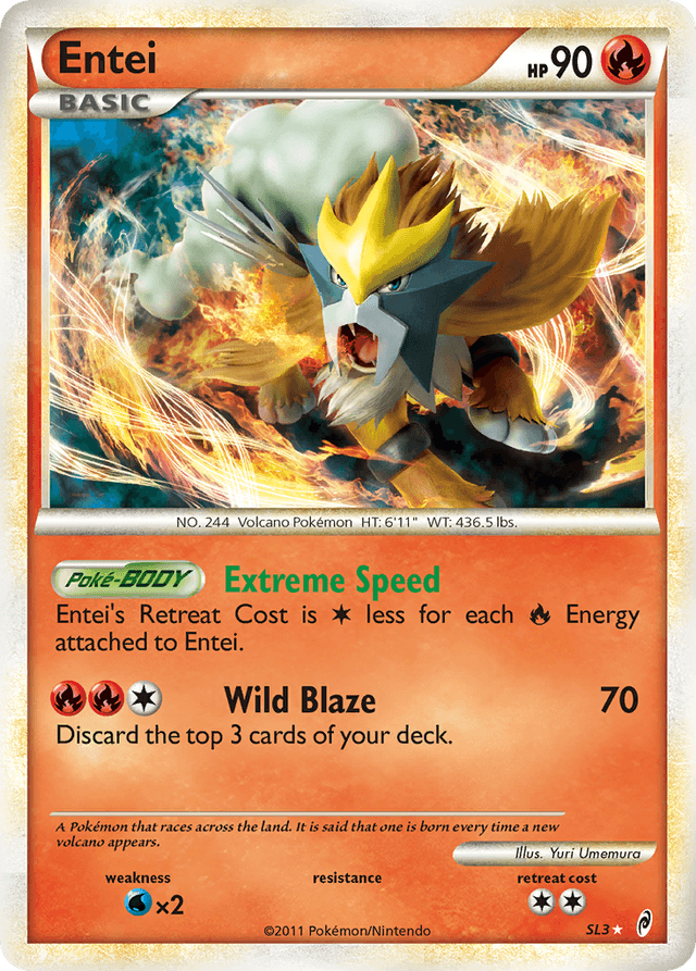 Entei — Call of Legends #SL3