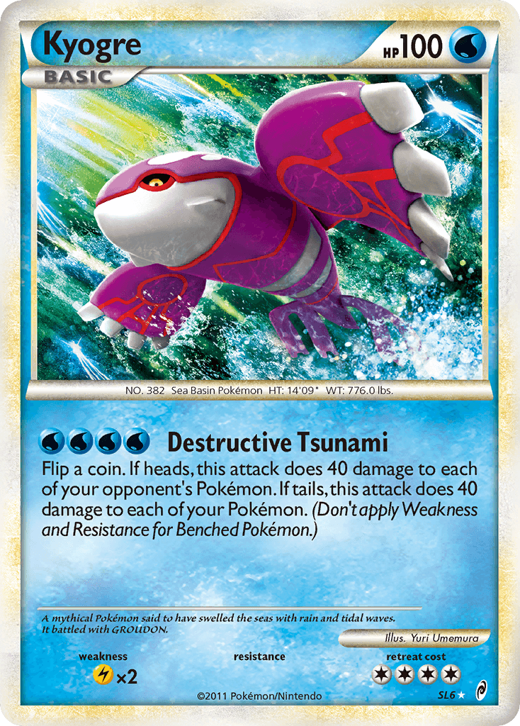 Kyogre — Call of Legends #SL6