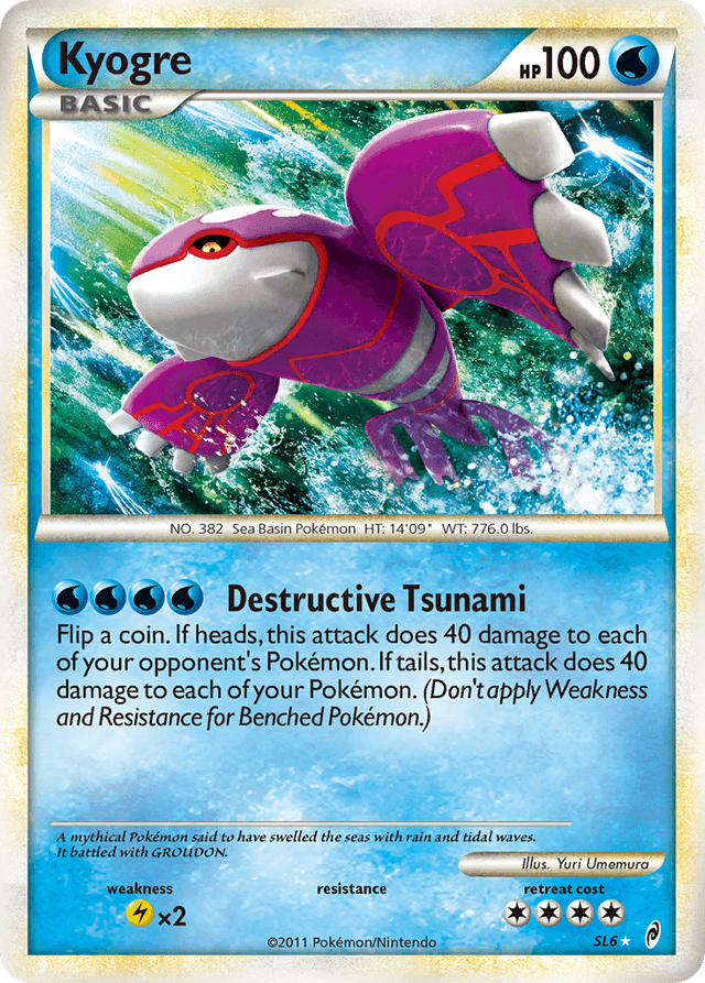 Kyogre — Call of Legends #SL6