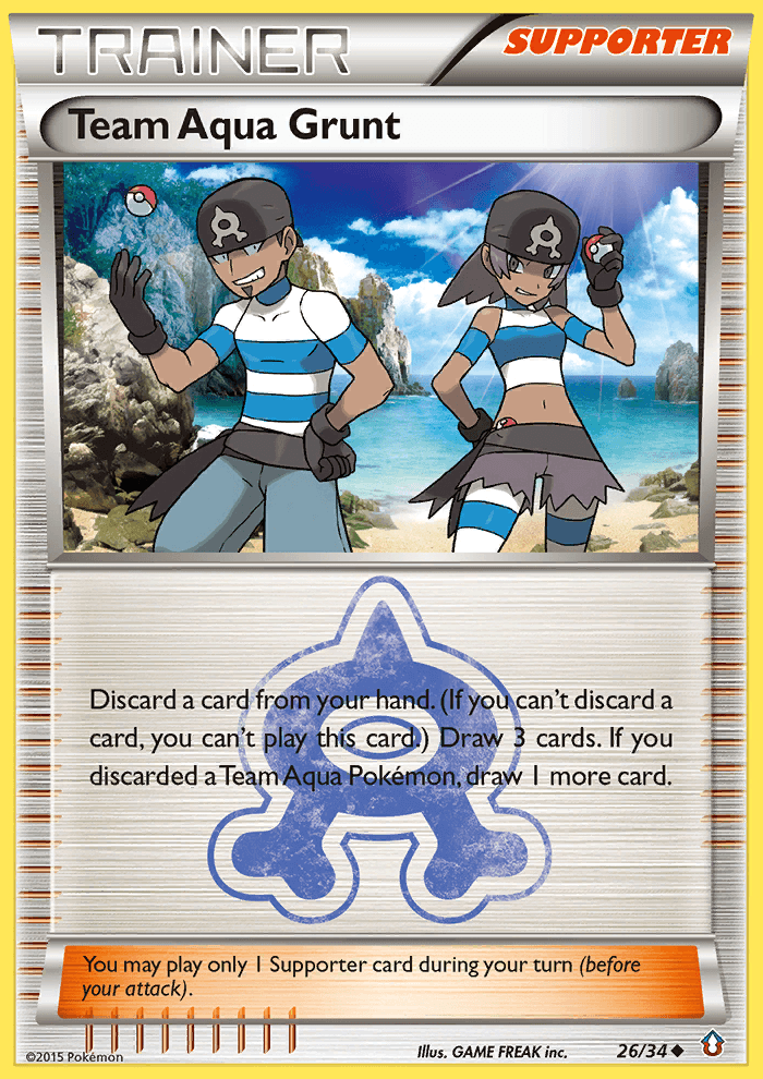 Team Aqua Grunt — Double Crisis #26