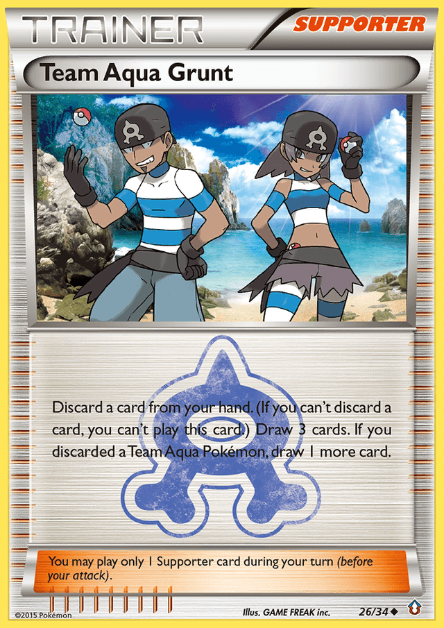 Team Aqua Grunt — Double Crisis #26