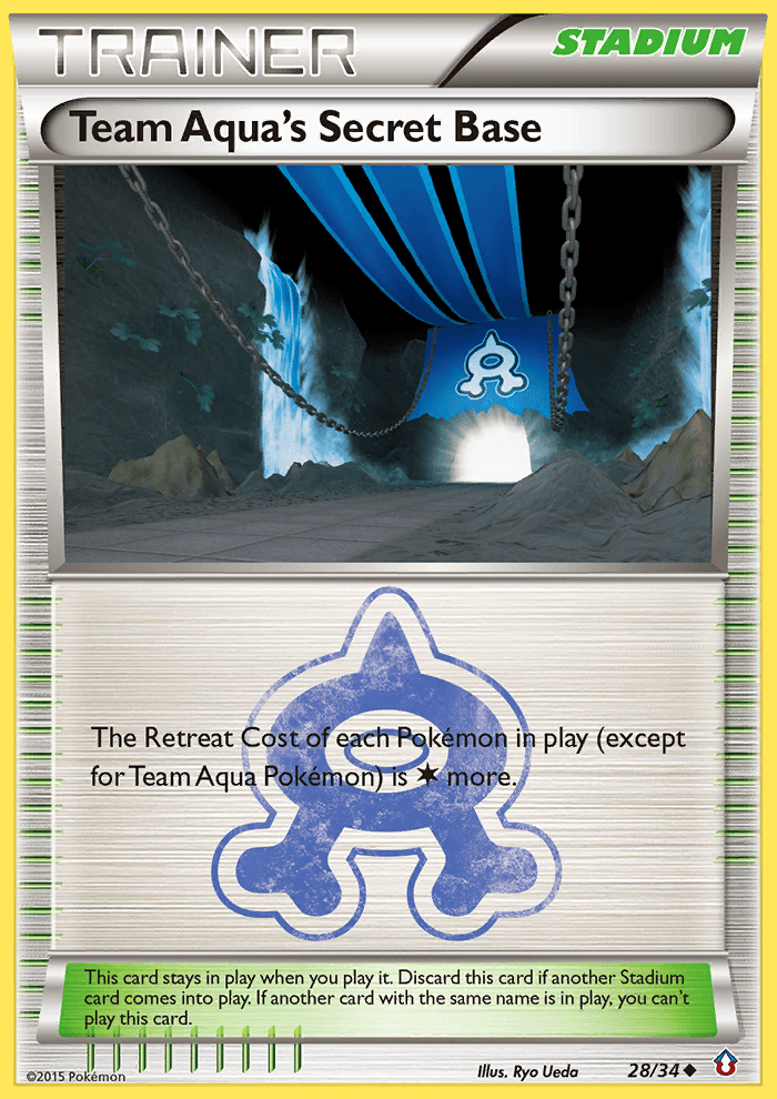 Team Aqua's Secret Base — Double Crisis #28