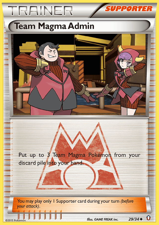 Team Magma Admin — Double Crisis #29