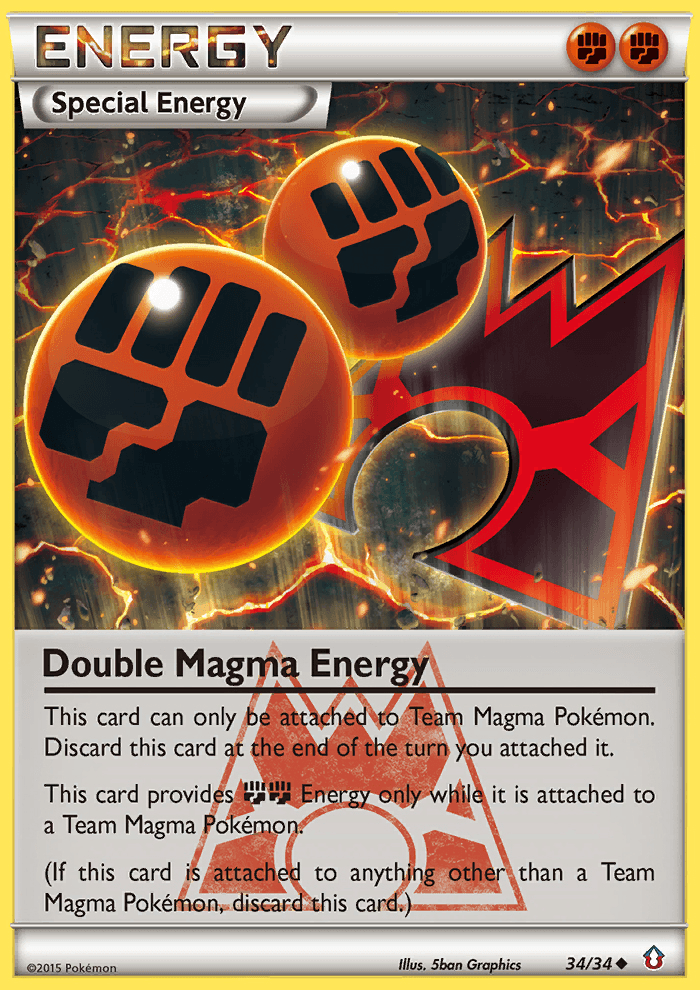 Double Magma Energy — Double Crisis #34