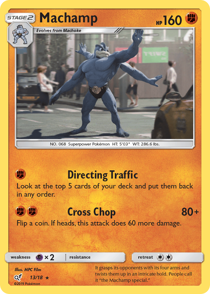 Machamp — Detective Pikachu #13