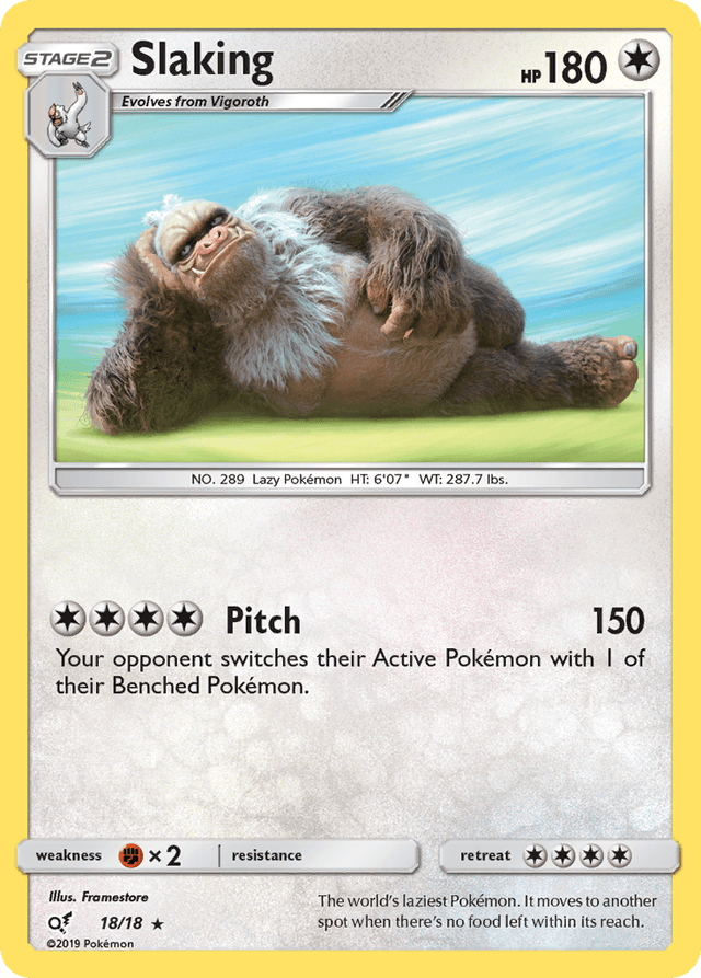 Slaking — Detective Pikachu #18