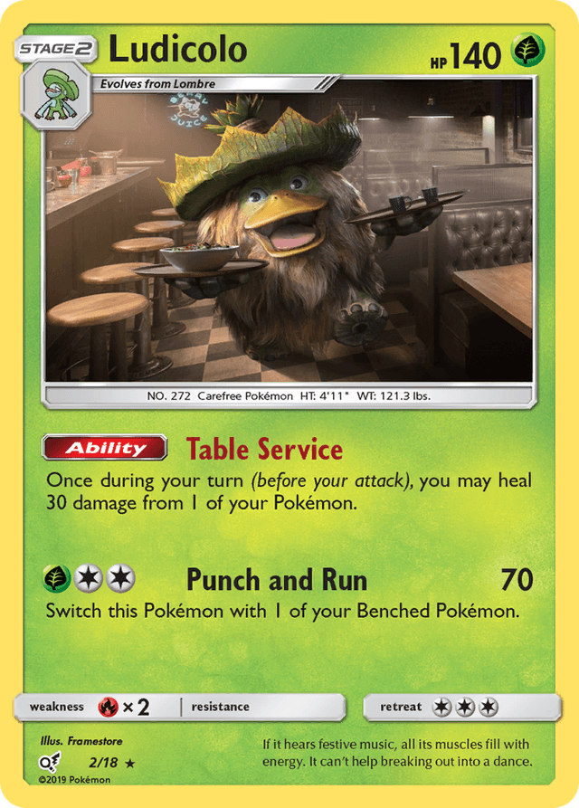 Ludicolo — Detective Pikachu #2