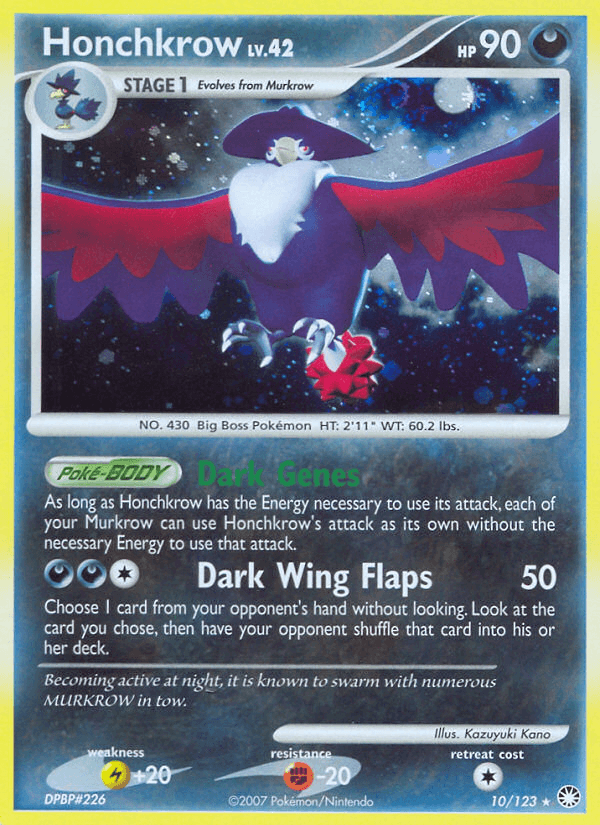 Honchkrow — Mysterious Treasures #10