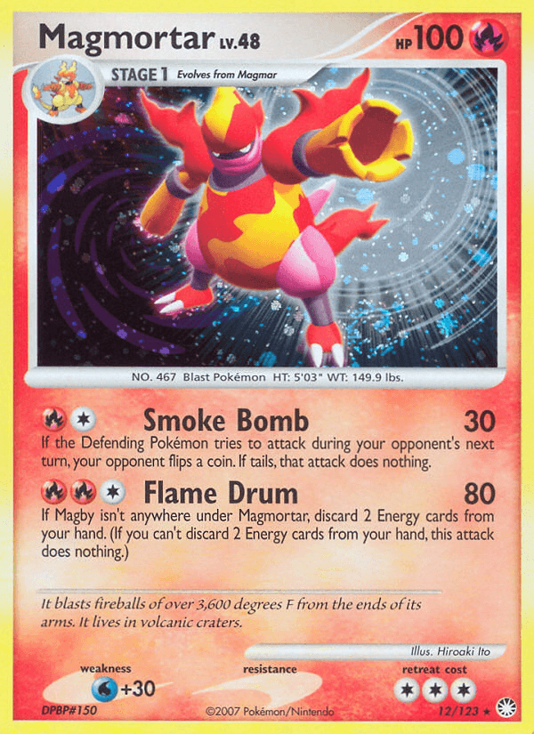 Magmortar — Mysterious Treasures #12