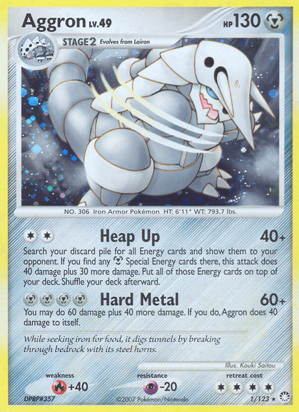 Aggron — Mysterious Treasures #1