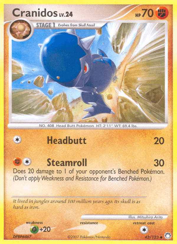 Cranidos — Mysterious Treasures #43
