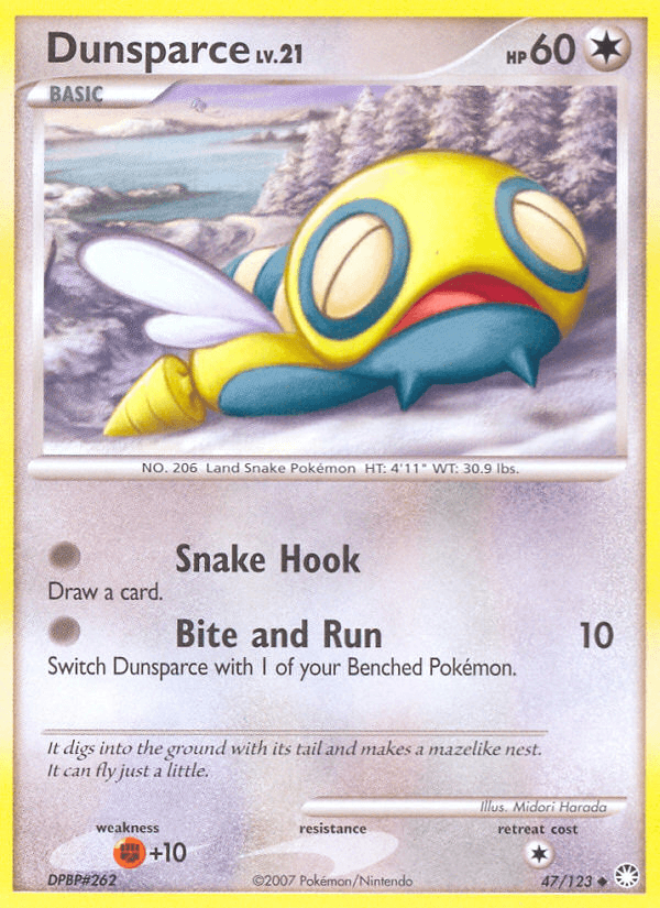 Dunsparce — Mysterious Treasures #47