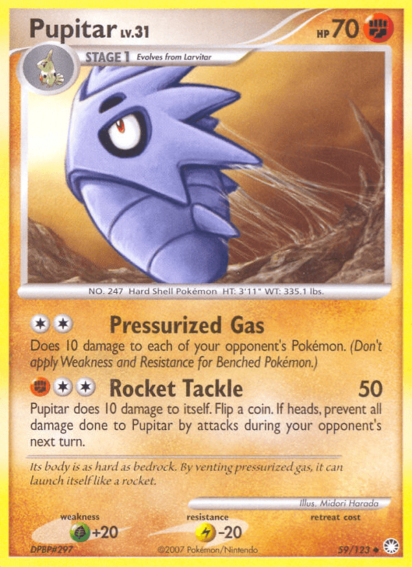 Pupitar — Mysterious Treasures #59